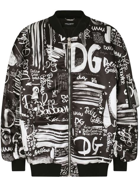 dolce gabbana bomber jacke|Oversize linen bomber jacket .